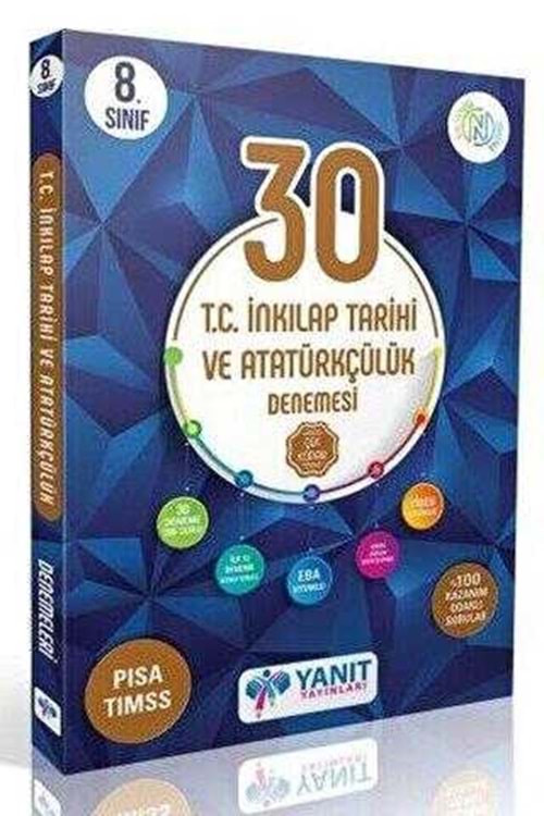 YANIT 8.SINIF 30 İNKILAP TAR.DENEME VİDEO ÇÖZÜMLÜ