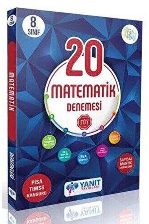 YANIT 8.SINIF 20 MATEMATİK DENEMESİ VİDEO ÇÖZÜMLÜ