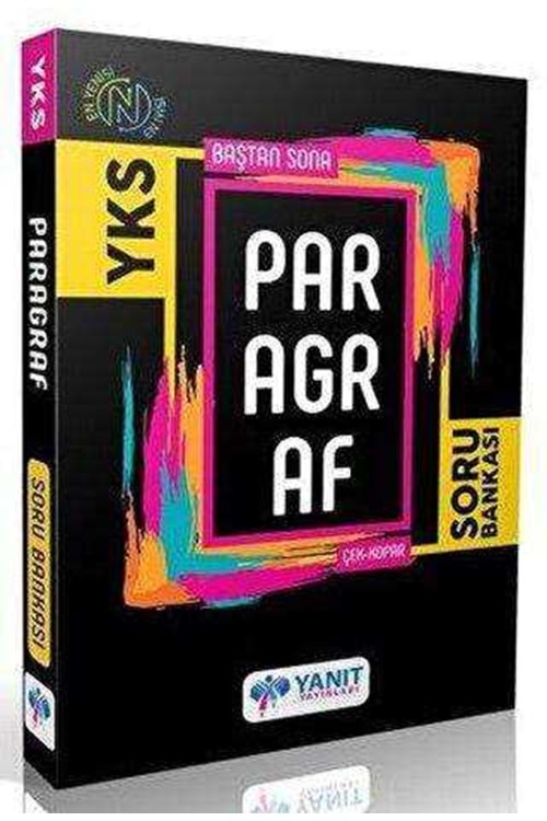 YANIT TYT AYT BAŞTAN SONA PARAGRAF SORU BANKASI