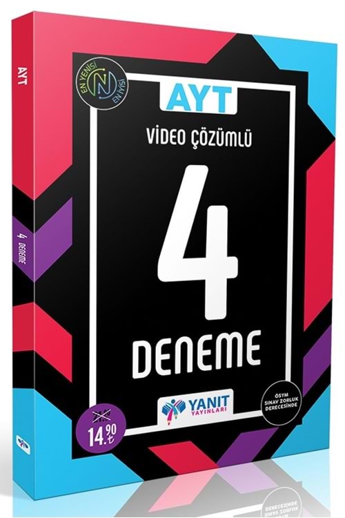 YANIT AYT 4 FASİKÜL DENEME VİDEO ÇÖZÜMLÜ