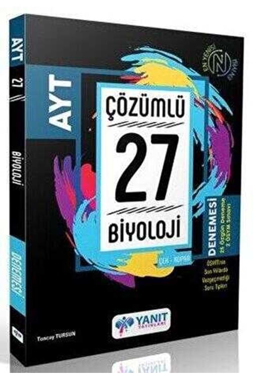YANIT AYT ÇÖZÜMLÜ 27 BİYOLOJİ BRANŞ DENEMESİ