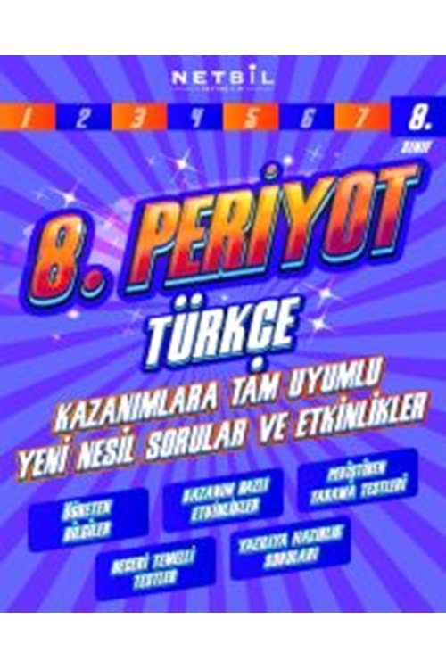 NETBİL 8.SINIF PERİYOT TÜRKÇE