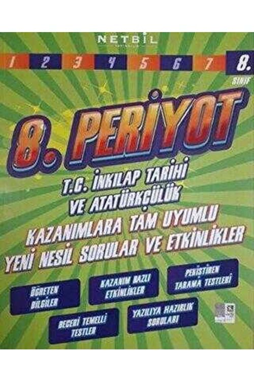 NETBİL 8.SINIF TC INKILAP TARİHİ VE ATATÜRKÇÜLÜK PERİYOT