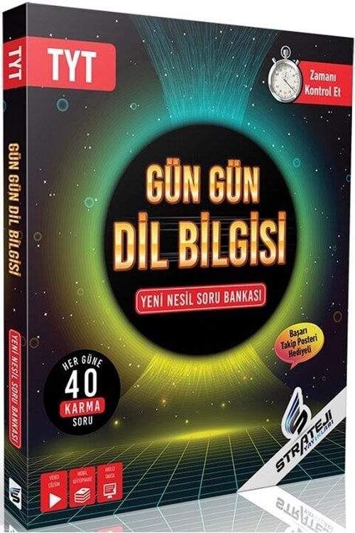 STRATEJİ TYT GÜN GÜN DİL BİLGİSİ SORU BANKASI