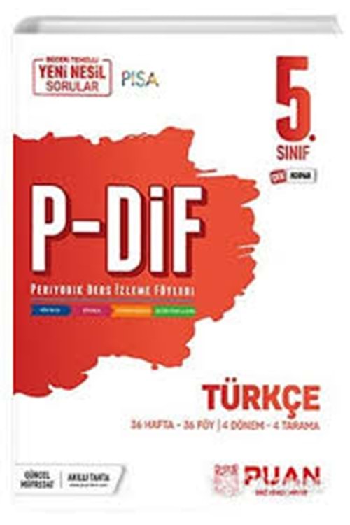 PUAN 5.SINIF TÜRKÇE SORU BANKASI