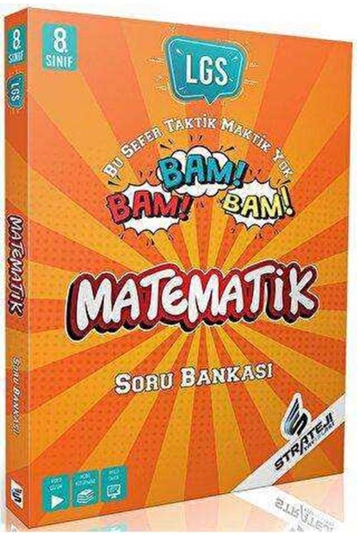 STRATEJİ 8.SINIF BAM BAM MATEMATİK SORU BANKASI