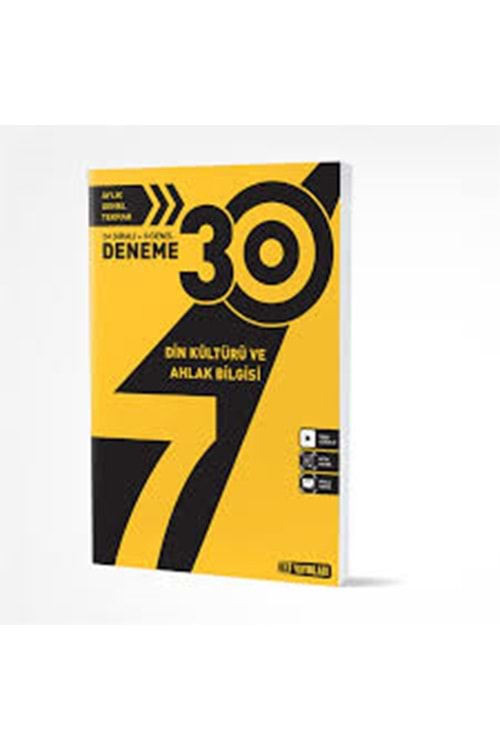 HIZ 7.SINIF DİN KÜLTÜRÜ VE AHLAK BİLGİSİ DENEME 30 LU 24-25
