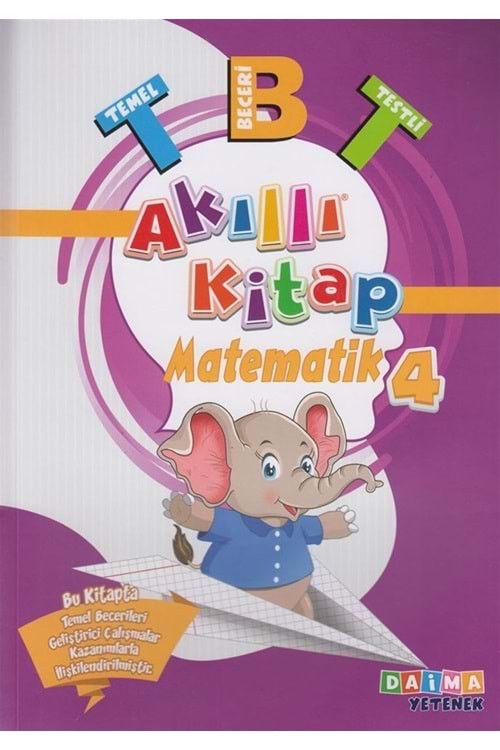 DAİMA YETENEK 4.SINIF MATEMATİK AKILLI KİTAP TEMEL BECERİ TESTLİ