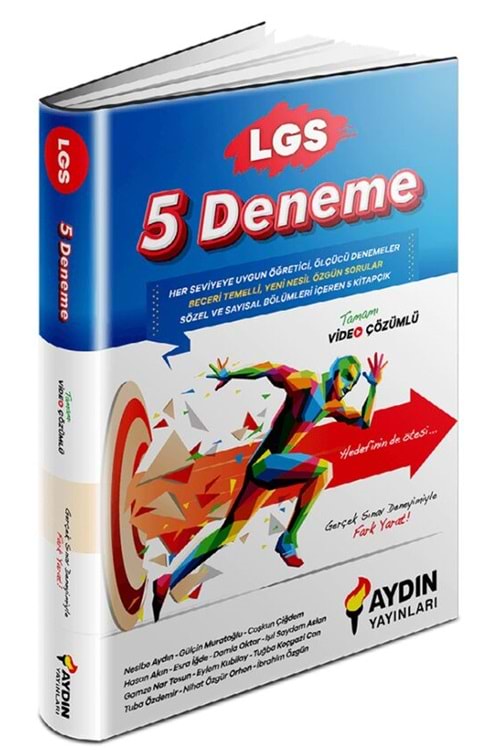 AYDIN 8.SINIF LGS 5 DENEME SETİ