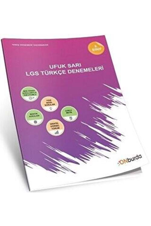 NETBİL UFUK SARI LGS TÜRKÇE DENEMELERİ