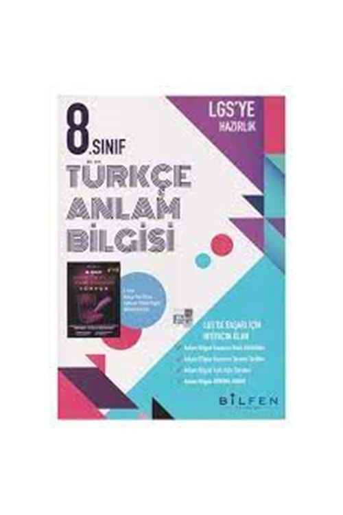 BİLFEN 8.SINIF TÜRKÇE ANLAM BİLGİSİ ETKİNLİKLİ ÖĞRETMEN