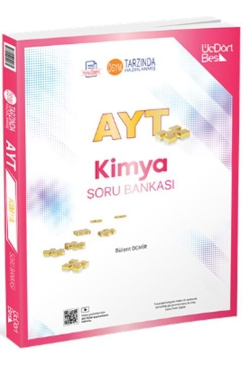ÜÇDÖRTBEŞ 2025 AYT KİMYA SORU BANKASI