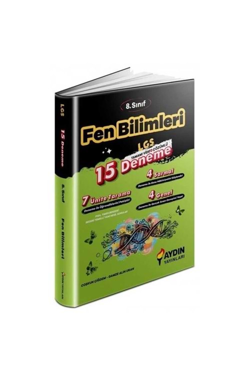 AYDIN LGS 8.SINIF FEN BİLİMLERİ 15 DENEME