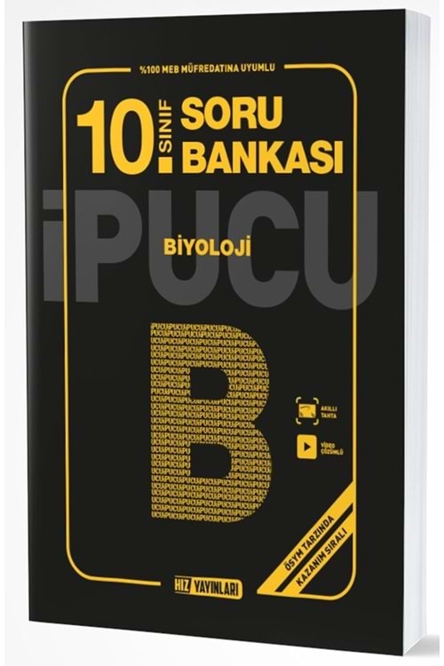HIZ 10.SINIF BİYOLOJİ SORU BANKASI İPUCU 24-25