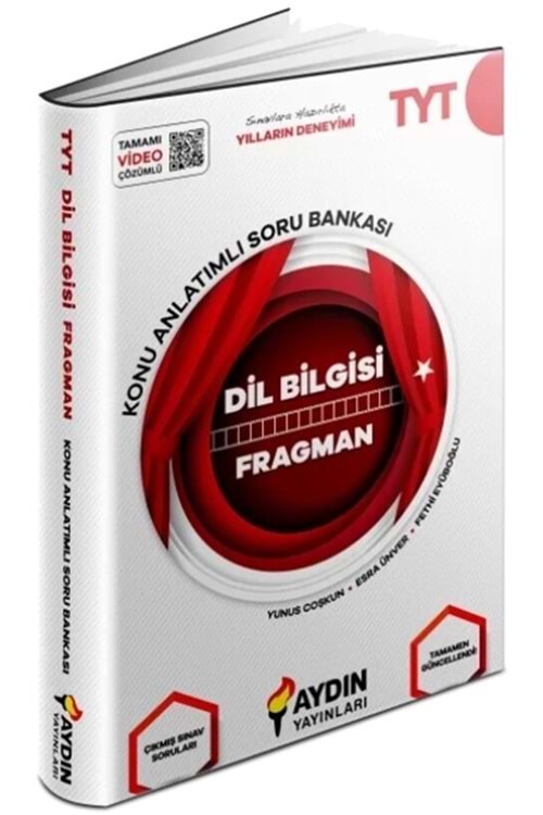 AYDIN TYT DİL BİLGİSİ SORU BANKASI