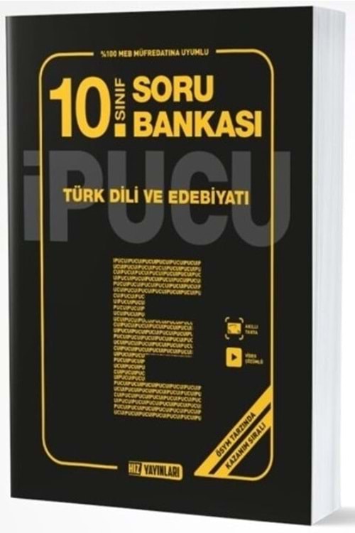 HIZ 10.SINIF TÜRK DİLİ VE EDEBİYATI SORU BANKASI İPUCU 24-25