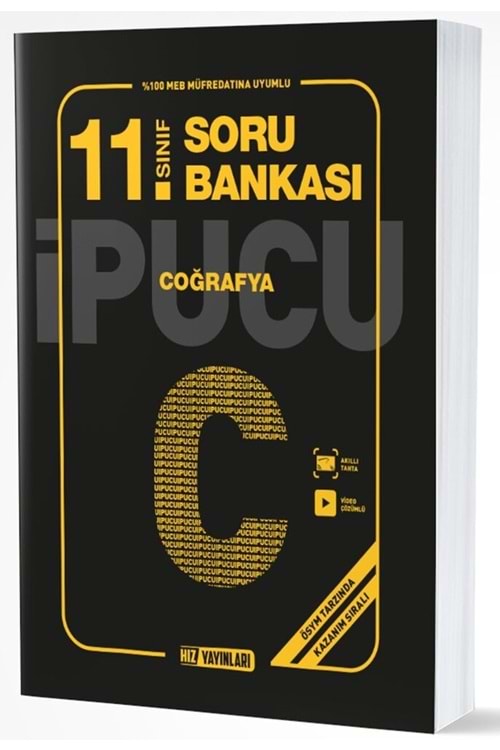 HIZ 11.SINIF COĞRAFYA SORU BANKASI İPUCU 24-25
