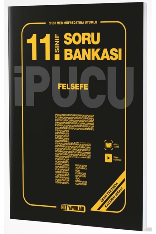 HIZ 11.SINIF FELSEFE SORU BANKASI İPUCU 24-25