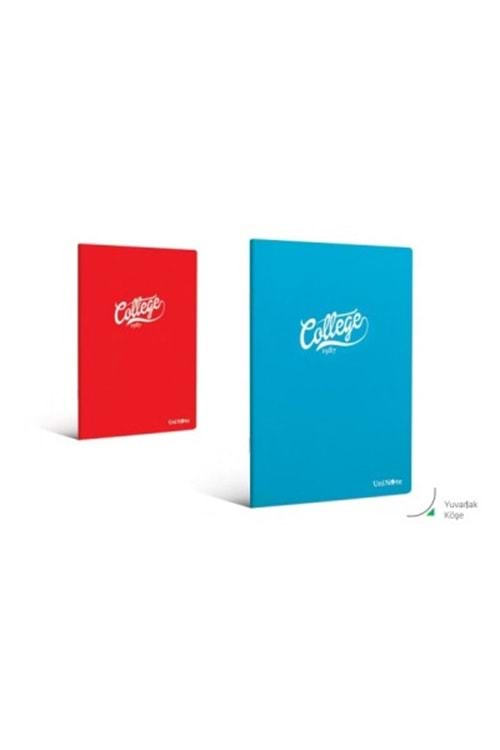COLLEGE P.P KAPAK A4 40YP. DİKİŞLİ ÇİZGİLİ