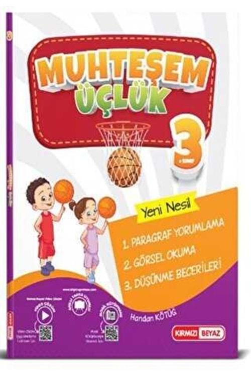 KIRMIZI BEYAZ MUHTEŞEM ÜÇLÜK (PARAGRAF-GÖRSEL OKUMA-DÜŞÜNME BECERİSİ)