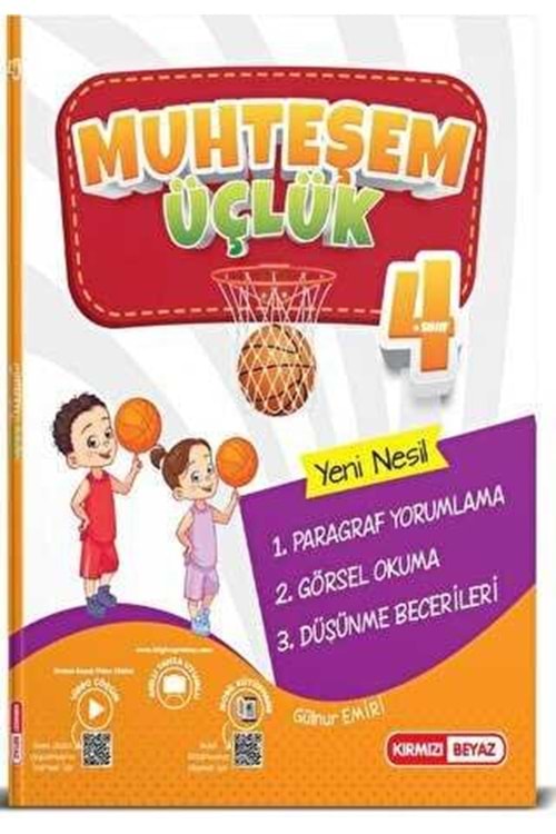 KIRMIZI BEYAZ MUHTEŞEM ÜÇLÜK (PARAGRAF-GÖRSEL OKUMA-DÜŞÜNME BECERİSİ)