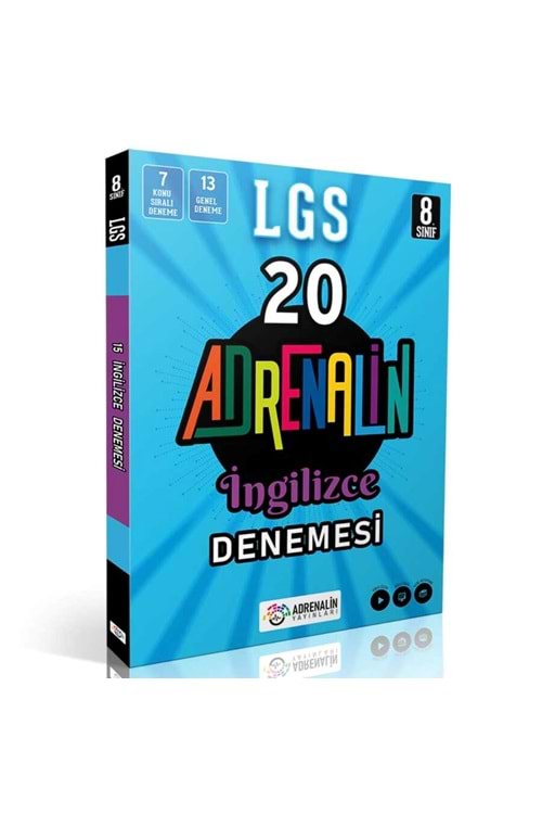 ADRENALİN 8.SINIF İNGİLİZCE 20 BRANŞ DENEMESİ
