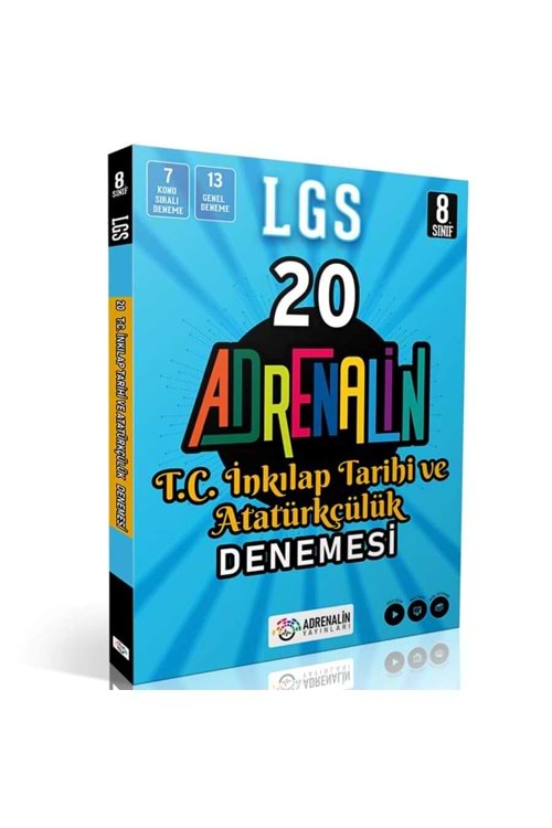 ADRENALİN 8.SINIF İNK.TARİHİ 20 BRANŞ DENEME