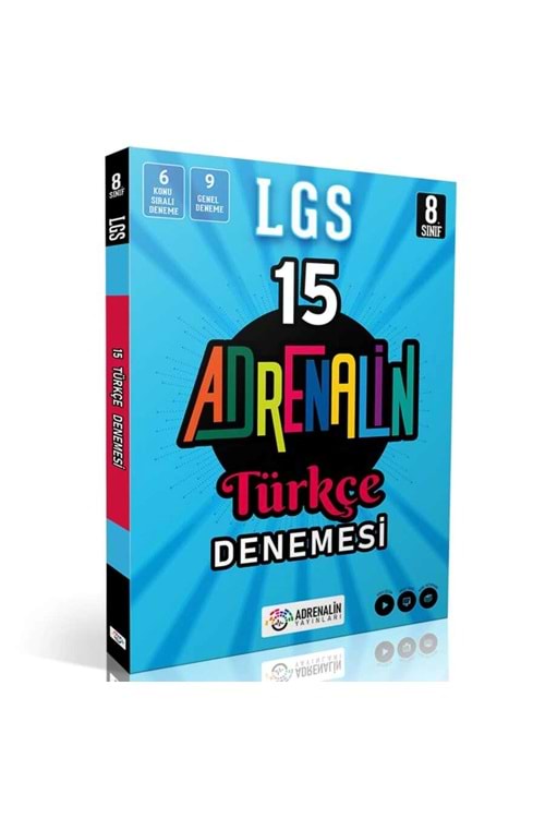 ADRENALİN 8.SINIF TÜRKÇE 15 BRANŞ DENEMESİ
