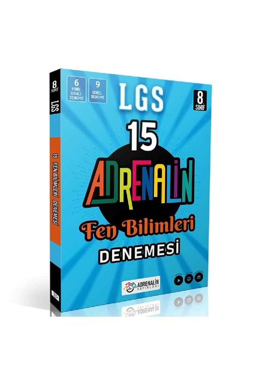 ADRENALİN 8.SINIF FEN BİLİMLERİ 15 BRANŞ DENEME