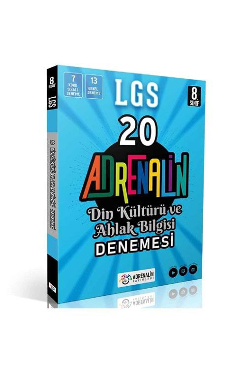 ADRENALİN 8.SINIF DİN KÜLTÜRÜ VE AHLAK BİLGİSİ 20 BRANŞ DENEME