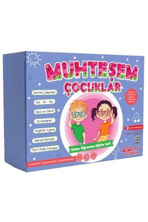 ALPİNO MUHTEŞEM ÇOCUKLAR EĞİTİM SETİ