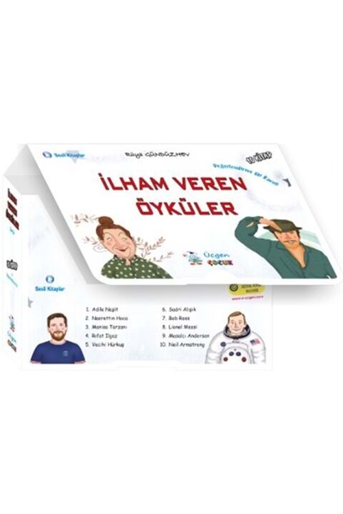 ÜÇGEN ÇOCUK İLHAM VEREN SERİSİ YENİ - 10 KİTAP + EK