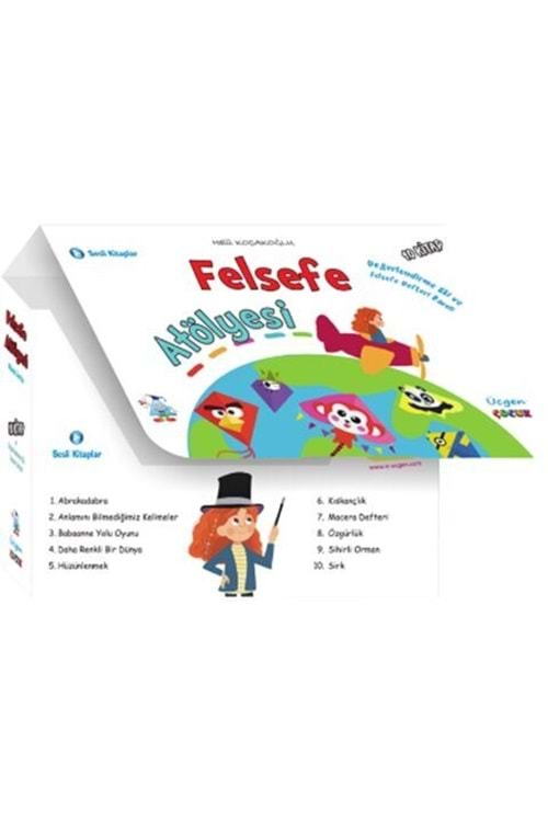 ÜÇGEN ÇOCUK FELSEFE ATÖLYESİ SERİSİ - 10 KİTAP + 2 EK