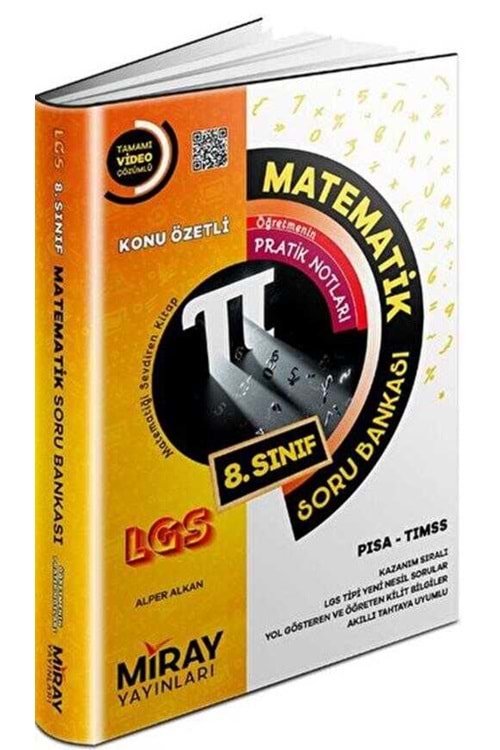MİRAY 8.SINIF MATEMATİK SORU BANKASI