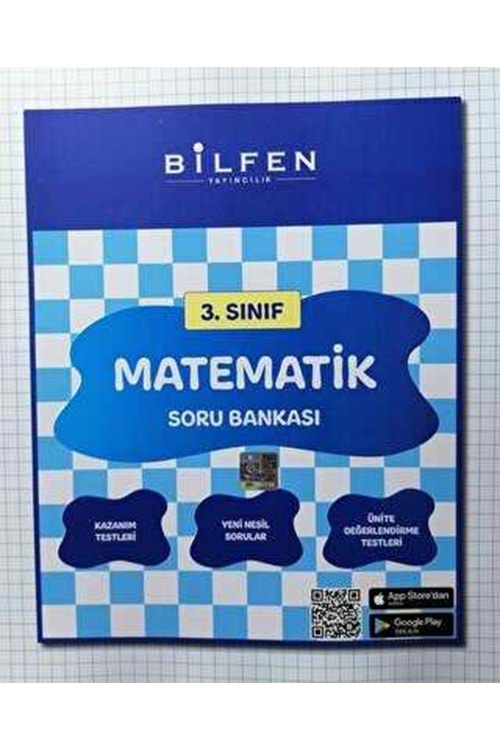 BİLFEN 3.SINIF MATEMATİK SORU BANKASI