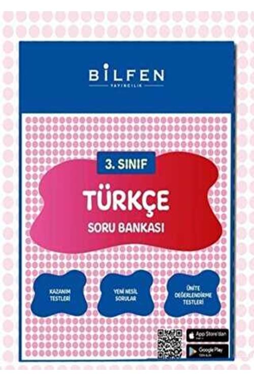 BİLFEN 3.SINIF TÜRKÇE SORU BANKASI