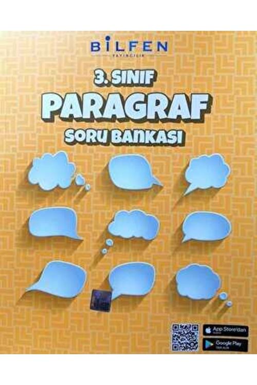 BİLFEN 3.SINIF PARAGRAF SORU BANKASI