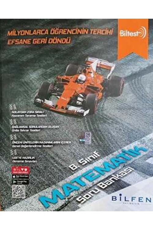 BİLFEN 8.SINIF BİLTEST MATEMATİK SB