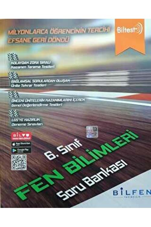 BİLFEN 6.SINIF BİLTEST FEN BİLİMLERİ SB