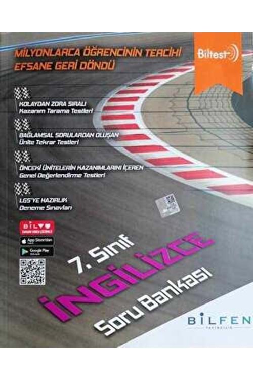 BİLFEN 7.SINIF BİLTEST İNGİLİZCE SB