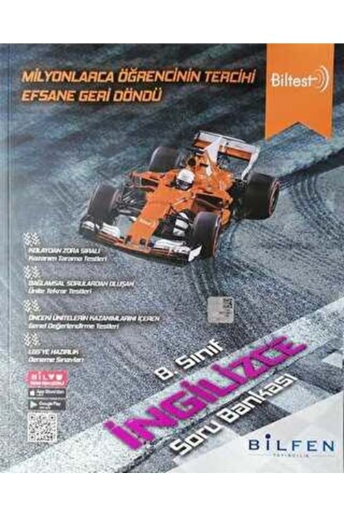 BİLFEN 8.SINIF BİLTEST İNGİLİZCE SB