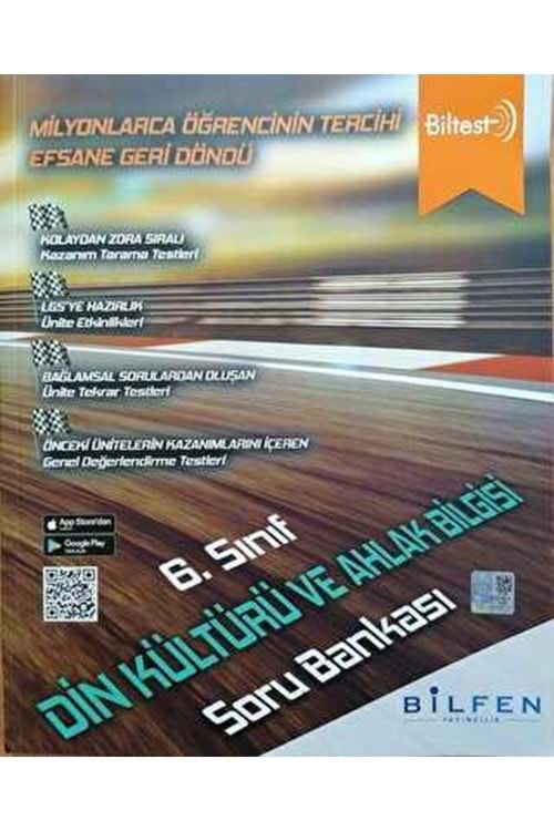 BİLFEN 6.SINIF BİLTEST DİN KÜLTÜRÜ SB
