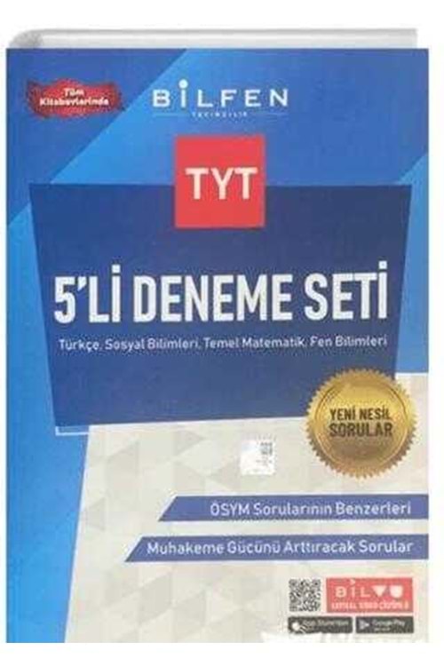 BİLFEN 12.SINIF TYT 5'Lİ DENEME SETİ