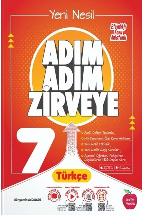 NEWTON 7.SINIF ADIM ADIM ETKİNLİKLİ KONU ANLATIMLI SORU BANKALARI --TÜRKÇE