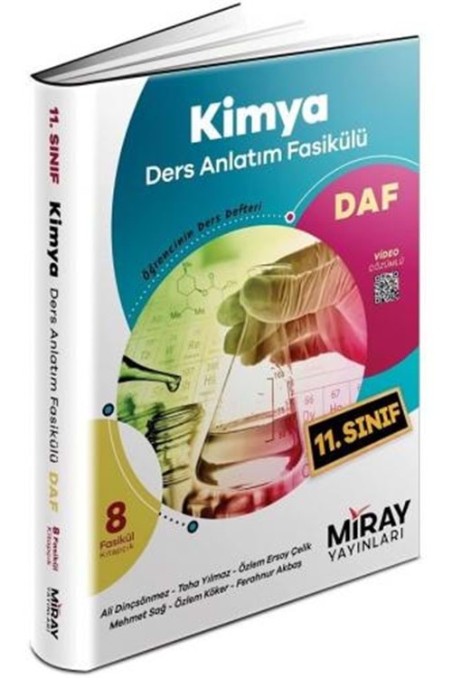 MİRAY 11.SINIF KİMYA DERS ANLATIM FASİKÜLLERİ