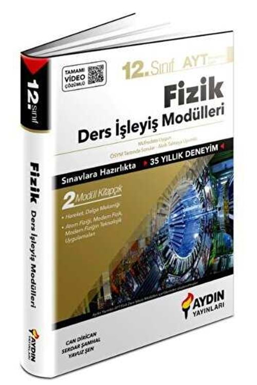 AYDIN 12.SINIF AYDIN FİZİK DERS İŞLEYİŞ MODÜLLERİ