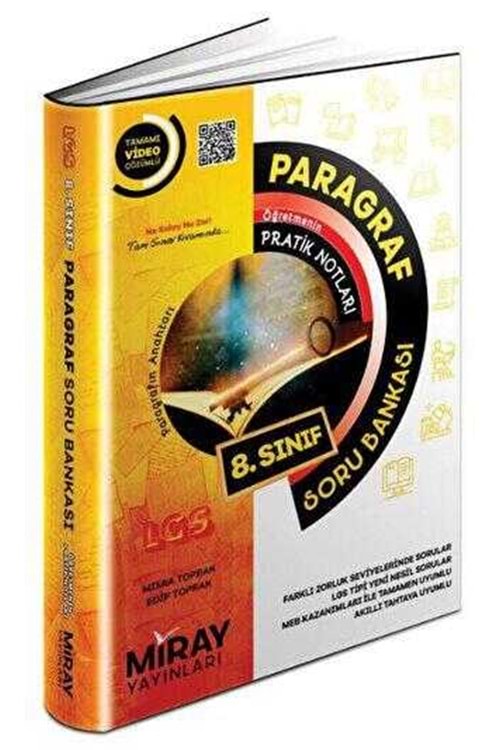 MİRAY 8.SINIF PARAGRAF SORU BANKASI