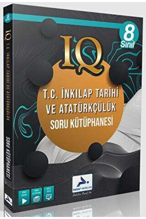 PARAF 8.SINIF IQ İNKİLAP TARİHİ SORU KÜTÜPHANESİ