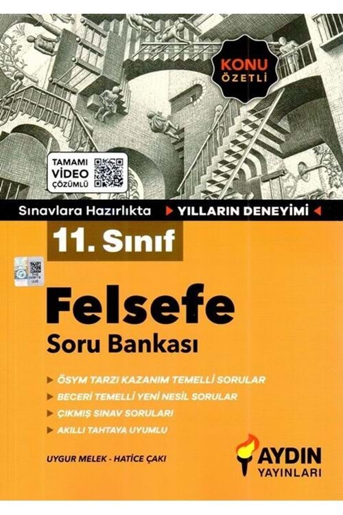 AYDIN FELSEFE KONU ÖZETLİ SORU BANKASI