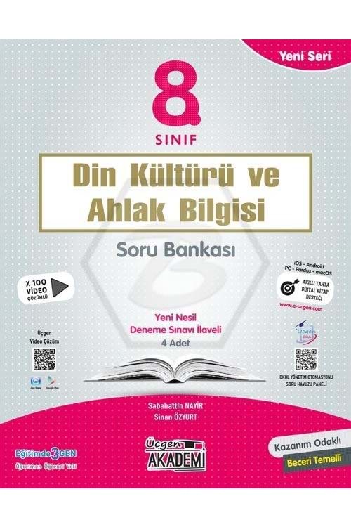ÜÇGEN AKADEMİ 8.SINIF - YENİ SERİ DİN KÜL. VE AHLAK BİL.- SB